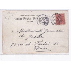 CHINE: série A. num 1 silla de mandarin - très bon état