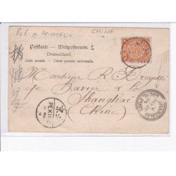 CHINE: peking, view on the lotus lake, philatelie - très bon état