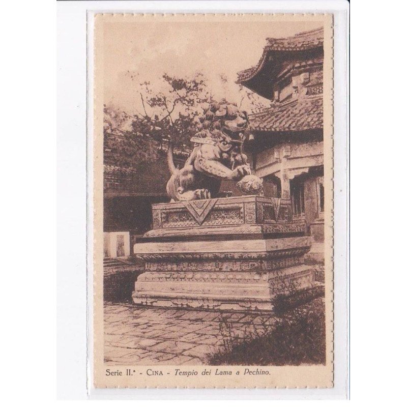 CHINE: serie II cina, tempio dei lama a pechino - très bon état