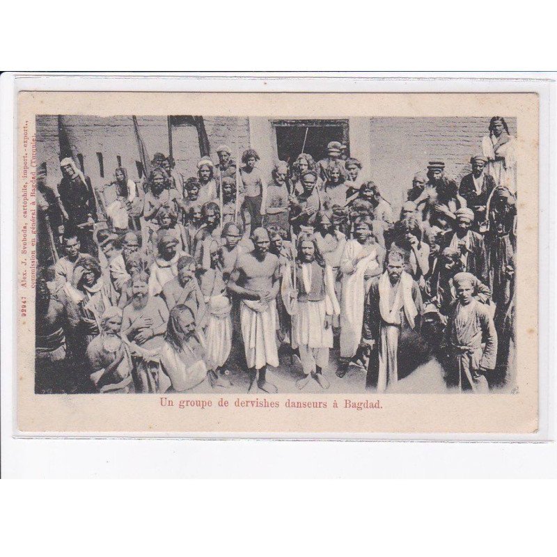 IRAQ: IRAK: un groupe de dervishes danseurs à bagdad - très bon état