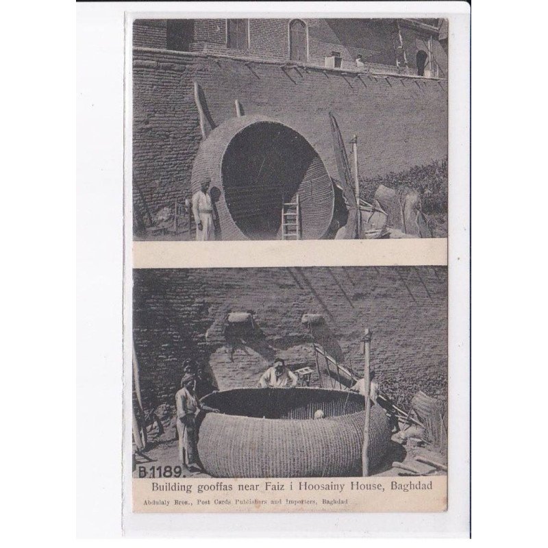 IRAQ: IRAK: building gooffas near faiz i hoosainy house, baghdad - très bon état