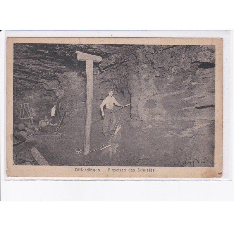 LUXEMBOURG: DIFFERDINGEN: einsetzen des schusses - état