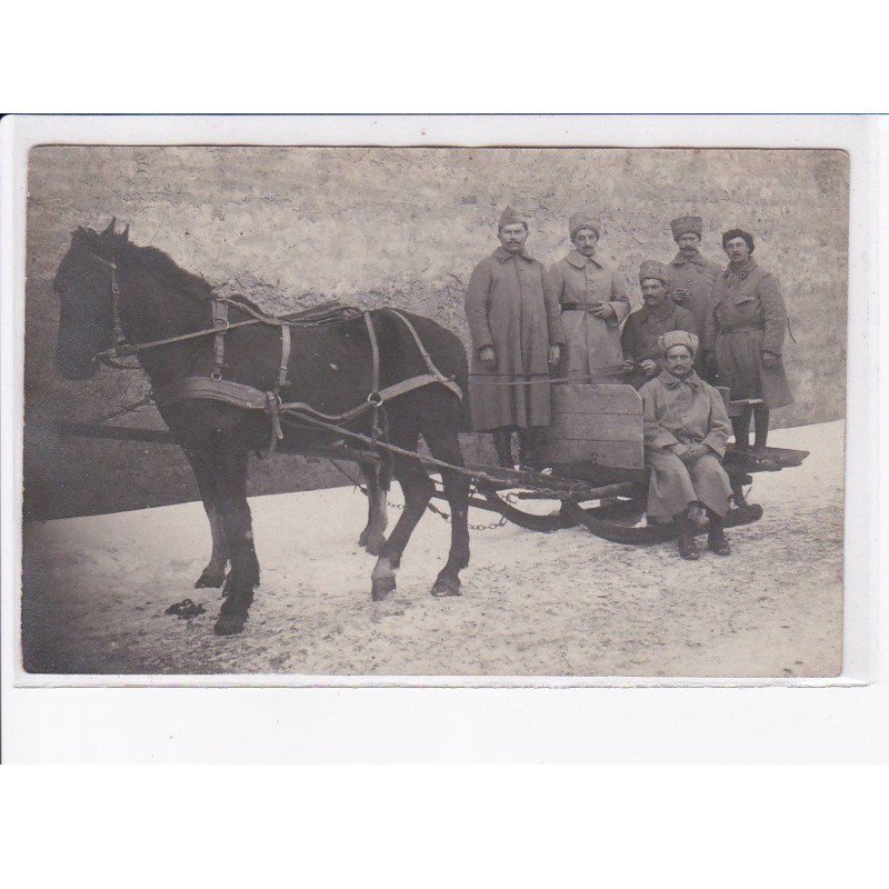 ROUMANIE: ROMANIA: bucarest, attelage, militaire - très bon état