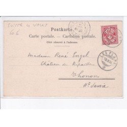 SUISSE: VALAIS: cabane rambert, frête de sailles, et petit muveran - très bon état