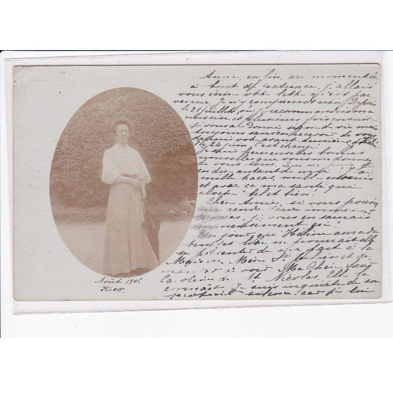 UKRAINE: kiev kieff, une femme - très bon état