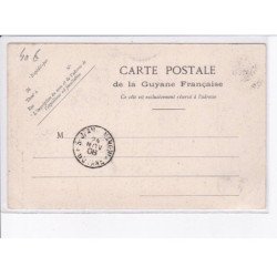 GUYANE: MARONI: la saignée des balatas au chantier pénitentiaire forestier de coswine - très bon état