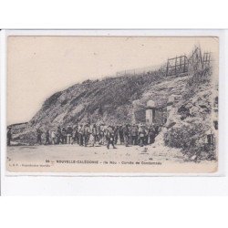 NOUVELLE-CALEDONIE: ILE NOU: corvée de condamnés - état