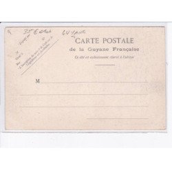 GUYANE: SAINT-JEAN-du-MARONI: le camp des relégués après kappel - état