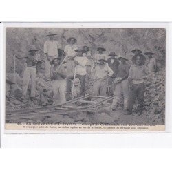 NOUVELLE-CALEDONIE: groupe de condamnés aux travaux forcés - très bon état