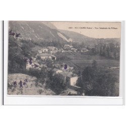 FONTAINE : vue generale du village - tres bon etat