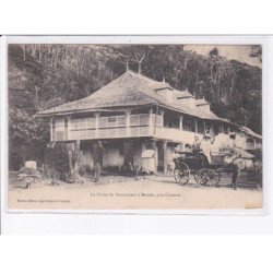 GUYANE: BOURDA: le chalet du gouverneur, près cayenne, attelage - très bon état