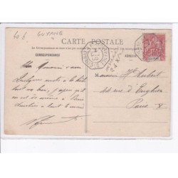 GUYANE: BOURDA: le chalet du gouverneur, près cayenne, attelage - très bon état