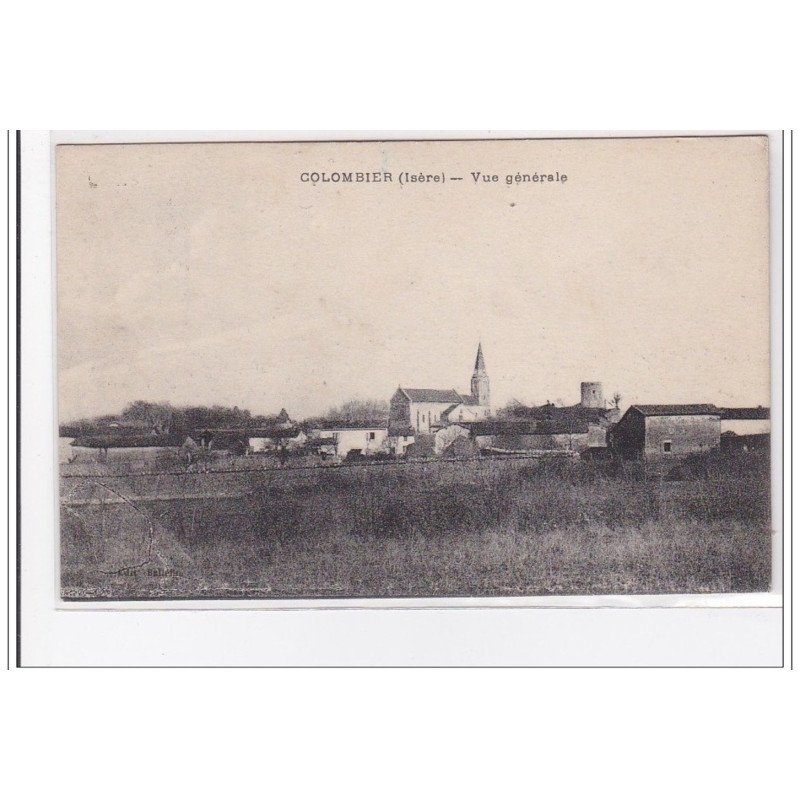 COLOMBIER : vue generale - tres bon etat
