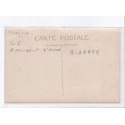 TUNISIE: BIZERTE -  accident d'avion - très bon état