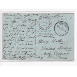 ALLEMAGNE: RHENANIE-PALATINAT: gruss von der deutsch-russichen grenze bei neidenburg - état