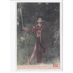 VIETNAM: VIET-NAM: tonkin, guerrier kha-rhades (région de darlac) - très bon état
