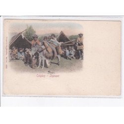 HONGRIE: tsiganes, czigany, zigeuner, âne - très bon état
