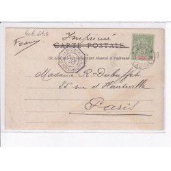 SENEGAL: la rébellion de Thiès 1904, la tête et le bras de l'instigateur de la rébellion - état