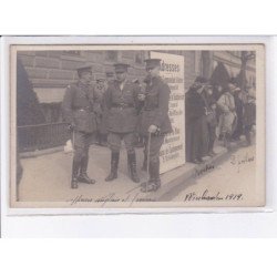 ALLEMAGNE: HESSE: WIESBADEN: militaire, tank, pétain 8CPA - très bon état