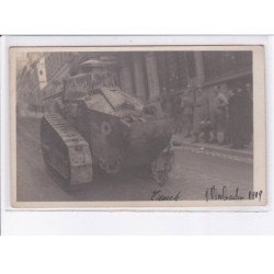 ALLEMAGNE: HESSE: WIESBADEN: militaire, tank, pétain 8CPA - très bon état