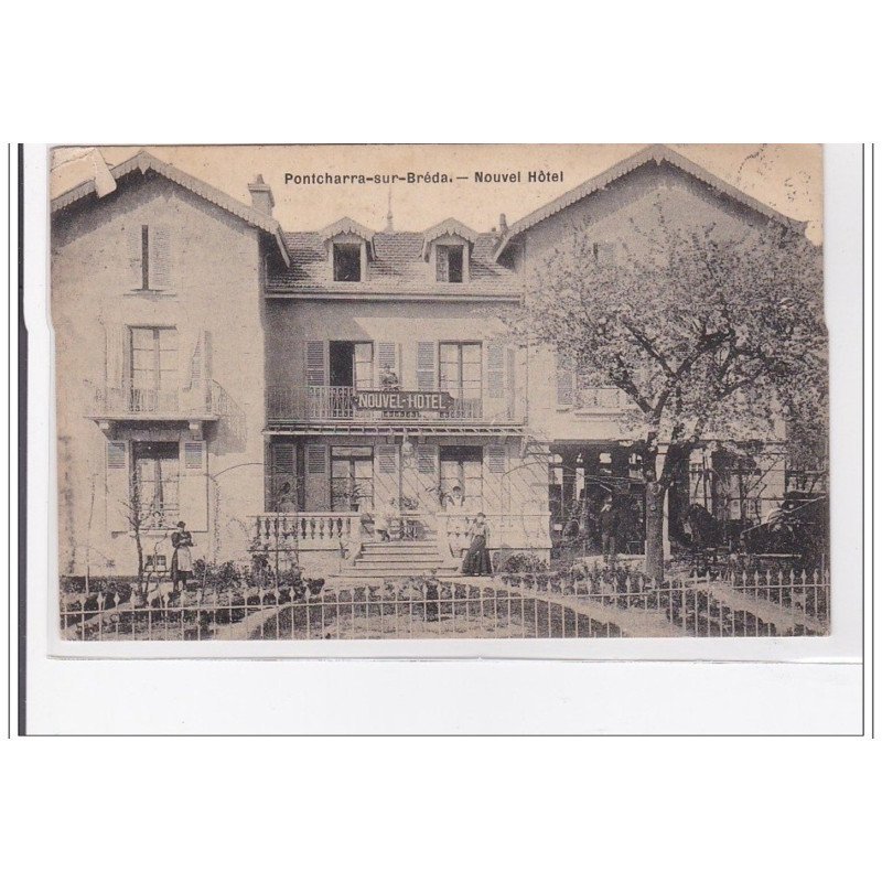 PONTCHARRA-sur-BREDA : nouvel hotel - etat