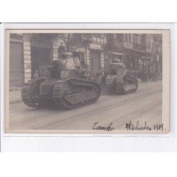 ALLEMAGNE: HESSE: WIESBADEN: militaire, tank, pétain 8CPA - très bon état