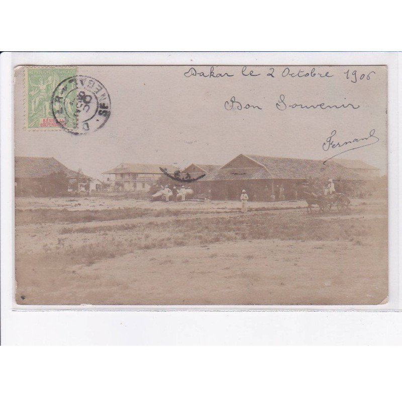 SENEGAL: DAKAR: bon souvenir, attelage - très bon état