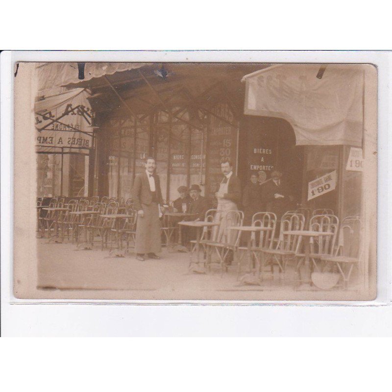 PARIS (?): bar, restaurant - très bon état