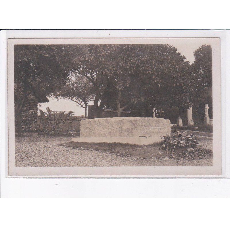 COCHEREL: cimetière, tombe d'aristide briant - très bon état