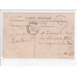 MEZIERES-en-DROUAIS: mairie et école, la récréation - état