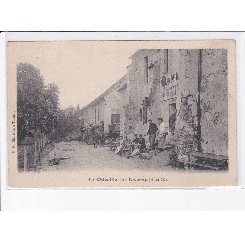 LA CHICAILLE: cachet - très bon état