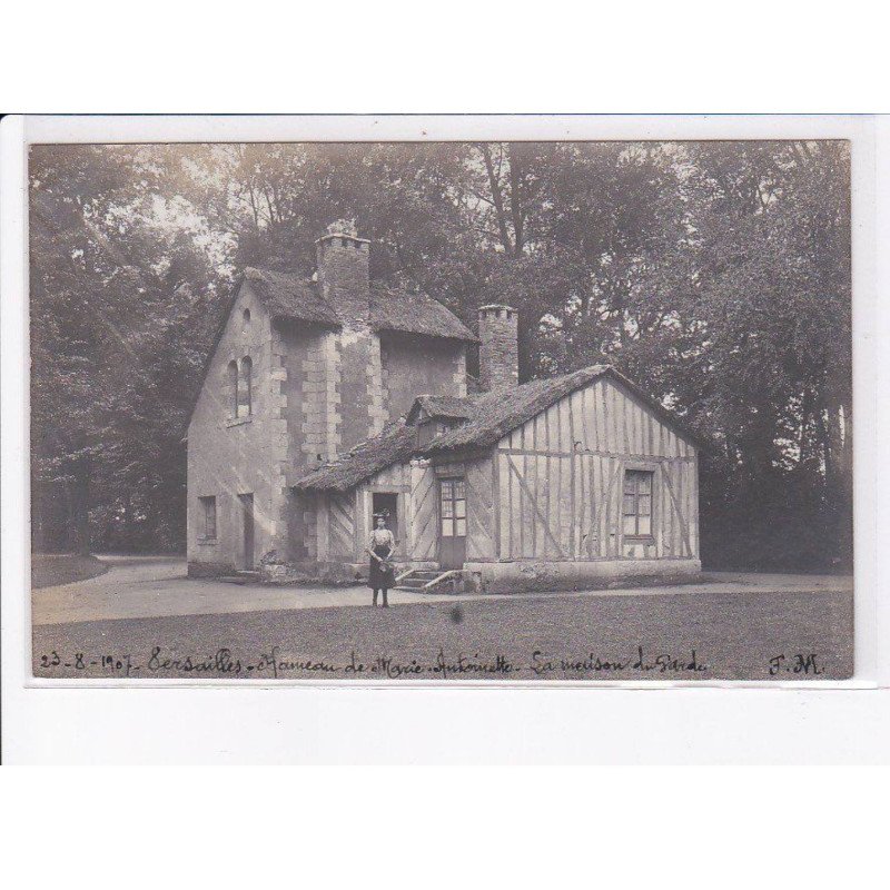 VERSAILLES: hameau de marie-antoinette, la maison de garde - très bon état