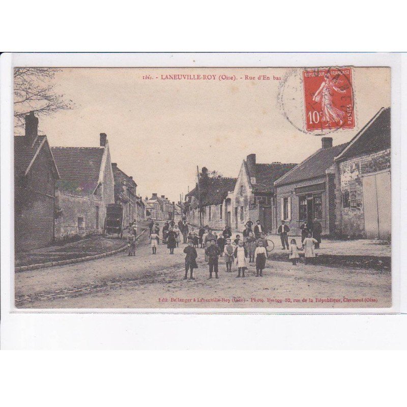 LANEUVILLE-ROY: rue d'en bas - très bon état