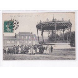 LE POIRIER: le kiosque et la place - très bon état