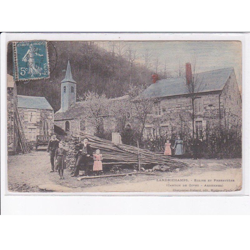 LANDRICHAMPS: église et presbytère - état
