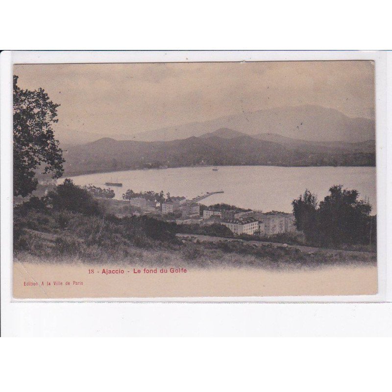 AJACCIO: le fond du golfe - état