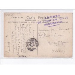 ROMORANTIN: au marché, marchande de porcs - très bon état