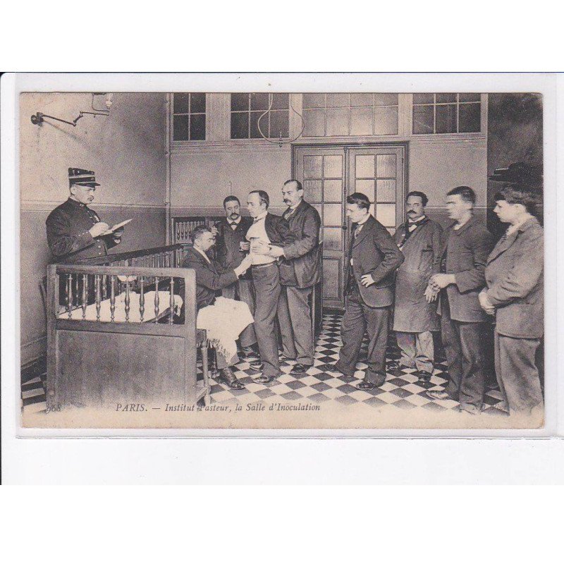 PARIS: 75015 institut pasteur, la salle d'inoculation - très bon état