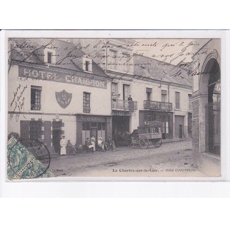 LA CHARTRE-sur-le-LOIR: hôtel champion - très bon état