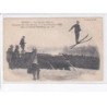 MOREZ: les sports d'hiver concours des 31 janvier 1900, saut du suédois Rehnberg - très bon état