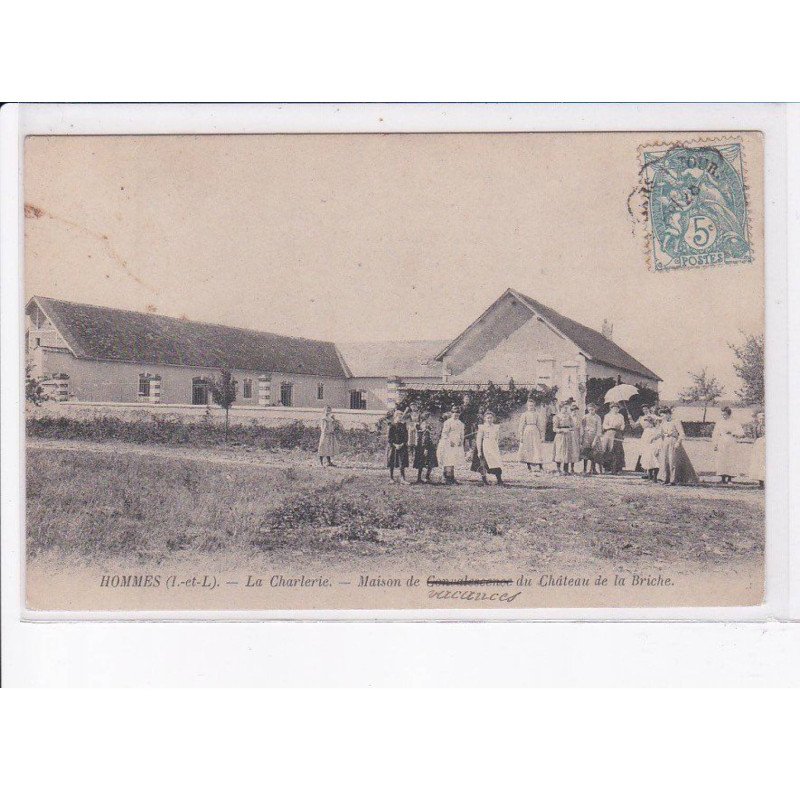 HOMMES: le charlerie, maison de vacances du château de la briche - très bon état