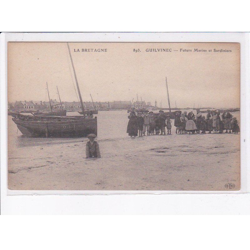 GUILVINEC: futurs marins et sardiniers - très bon état