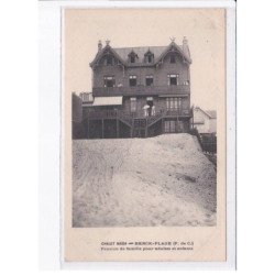 BERCK-PLAGE: chalet naïda, pension de famille pour adultes et enfants - état