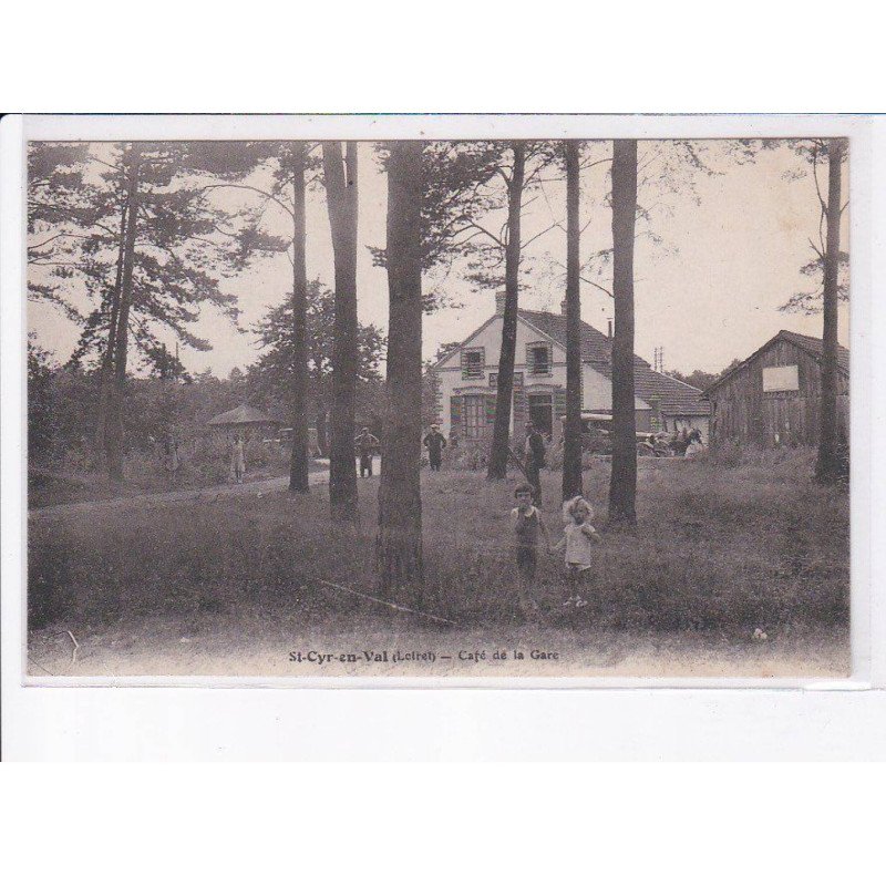 SAINT-CYR-en-VAL: café de la gare - très bon état