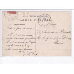 environs de NANGIS: la chasse à courre, un relai de chiens au pont de villefermoy - très bon état