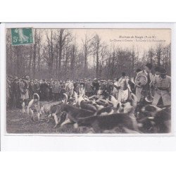 environs de NANGIS: la chasse à courre, la curée à la faisanderie - très bon état