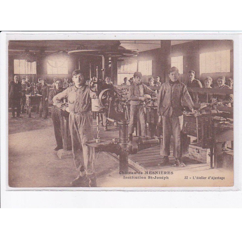 MESNIERES: château, institution saint-joseph - très bon état