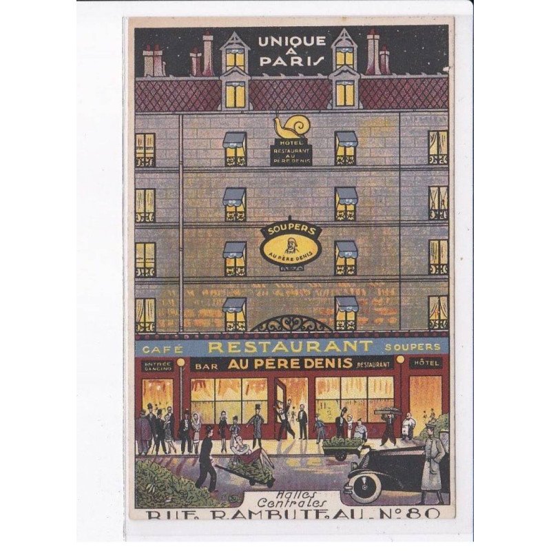 PARIS: 75001 au père denis, unique à paris - très bon état