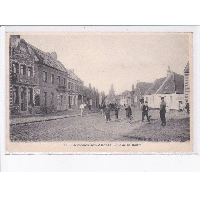 AVESNES-les-AUBERT: rue de la mairie - très bon état
