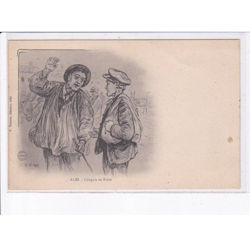 ALBI: croquis de foire - très bon état